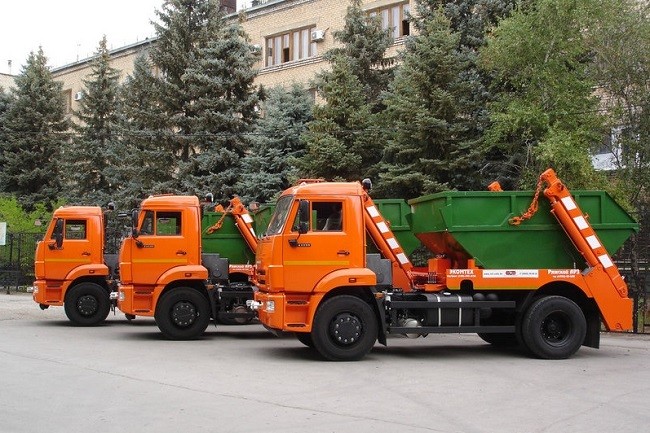 Вывоз мусора контейнерами